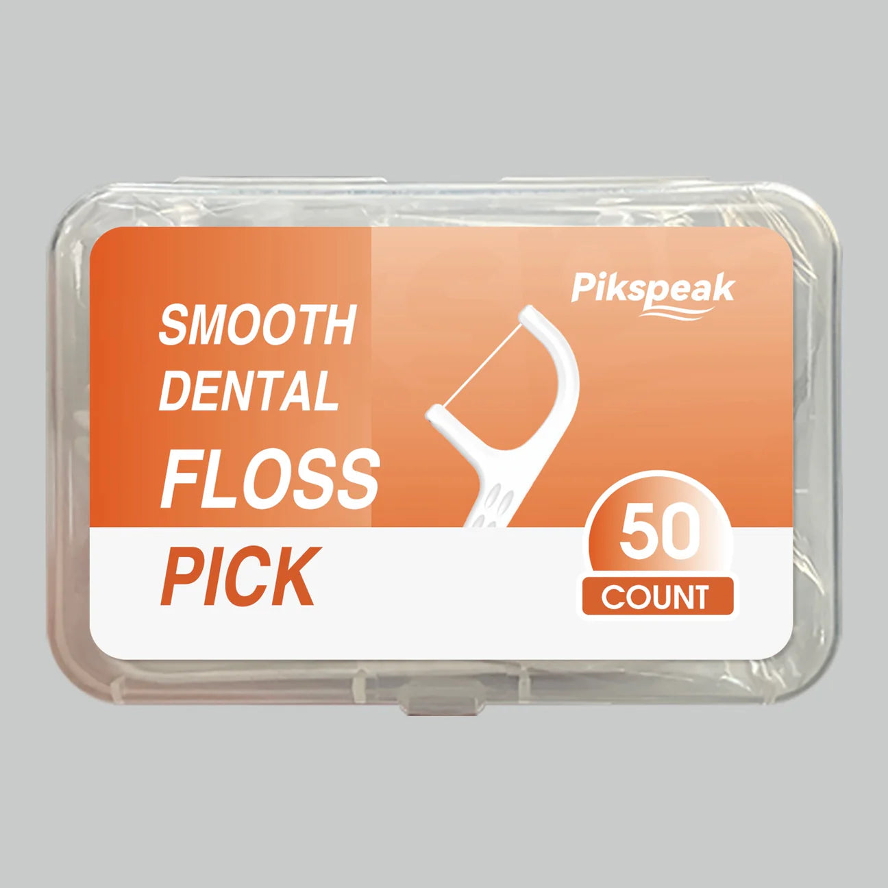 PIKSPEAK SMOOTH DENTAL FLOSS PICK