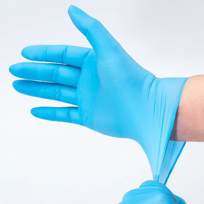 4mil Disposable Nitrile Gloves 10 boxes/1,000pcs per Case