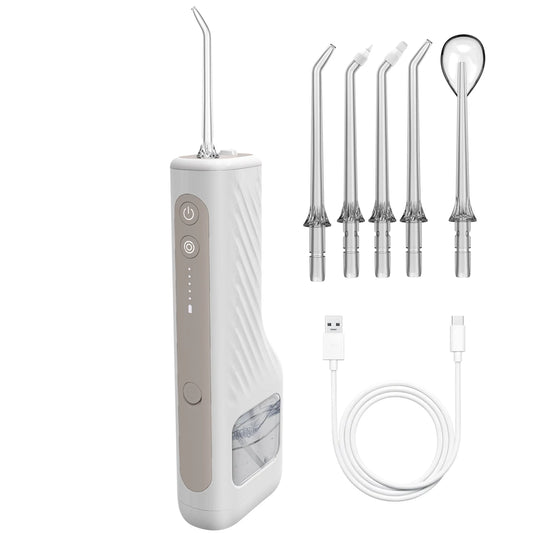 NEW PIKSPEAK CORDLESS PORTABLE WATER FLOSSER P50 WITH 5 MODES, 30-DAY BATTERY LIFE