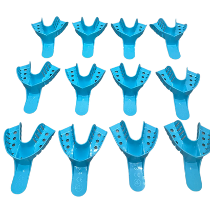 Disposable Dental Bite Trays impression trays 12pcs