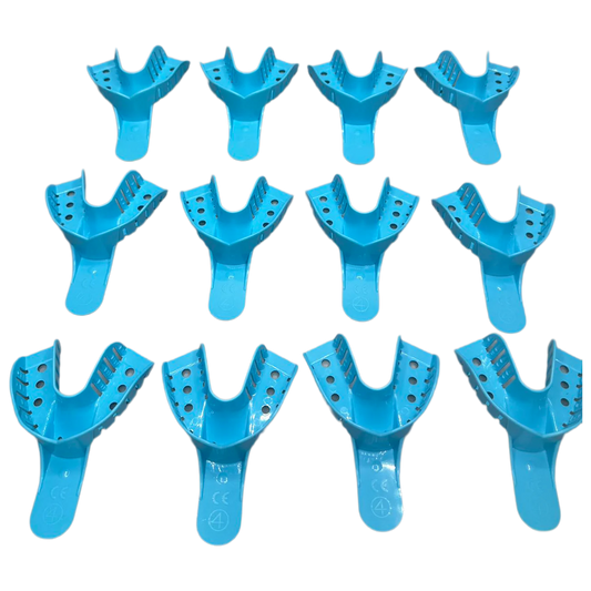 Disposable Dental Bite Trays impression trays 12pcs