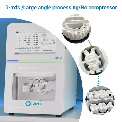 Jiny M5Z Chairside Dental Milling Machine(No Compressor Air)